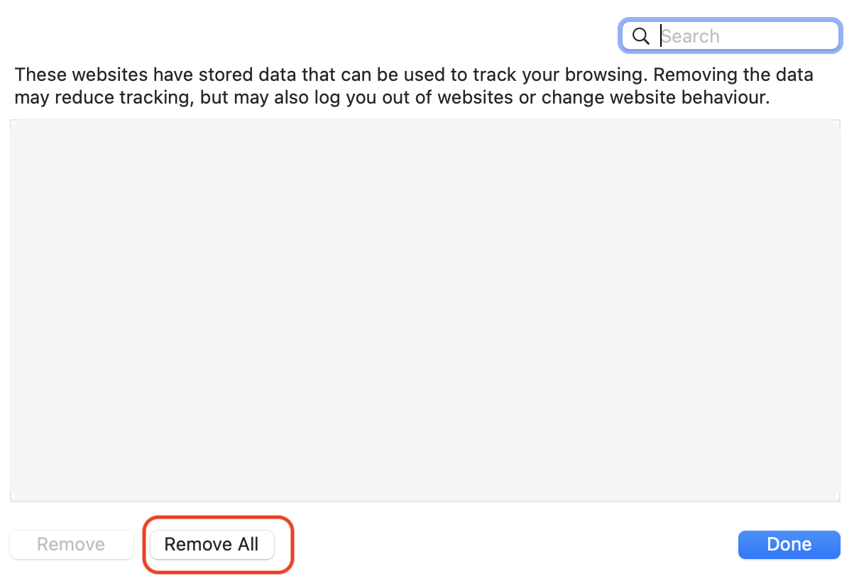 Step 3 of Clearing Cookies And Cache In Safari tech guide