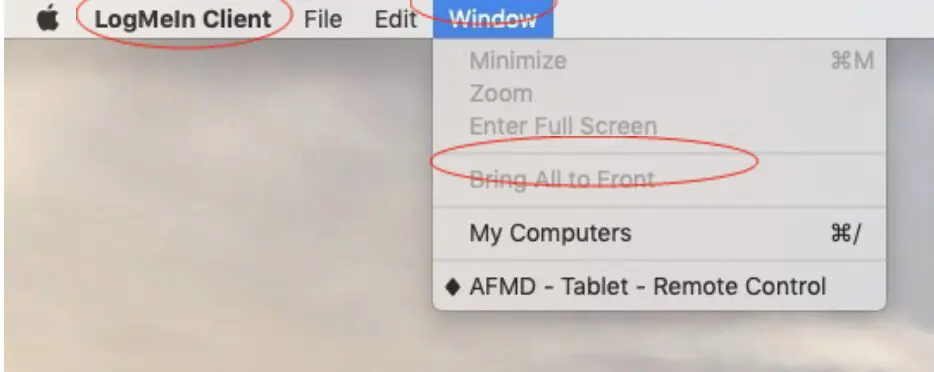 Step 2 of The LogMeIn Client App Won’t Open tech guide