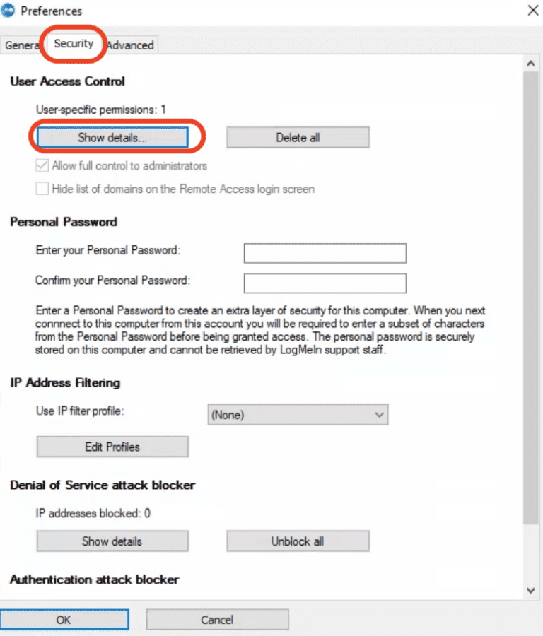 Step 4 of Windows Login Error 4320 tech guide