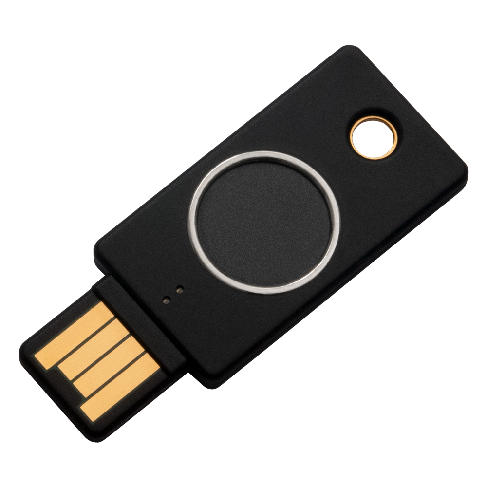 YubiKey C security key